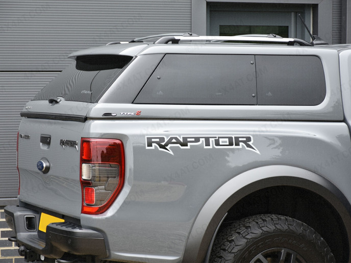 Ford Ranger Raptor Pickup 2019 On Alpha Type-E Hard Top In Conqueror Grey
