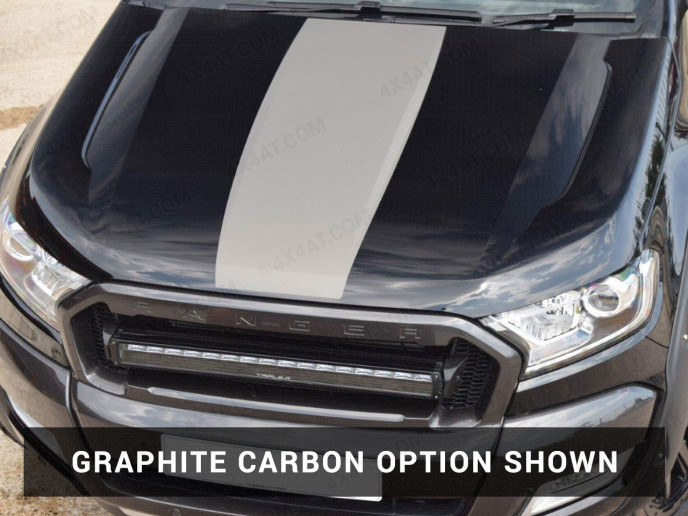 New Ford Ranger 2019 On With Raptor Stripe - Graphite Carbon Colour