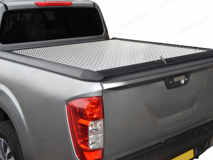 Mercedes-Benz X-Class 2017 on Double Cab Mountain Top Alloy Chequer Plate Tonneau Cover