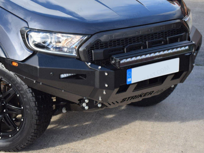 Ford Ranger with front winch bumper
