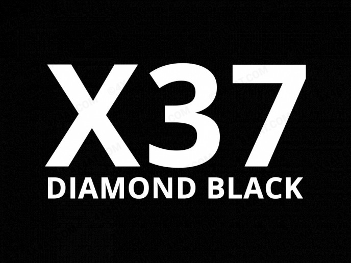 X37 Diamond Black