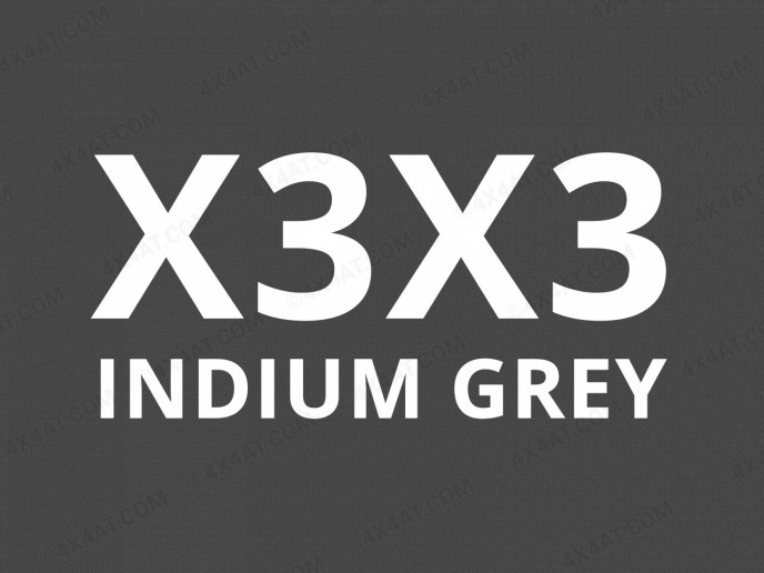 X3X3 Indium Grey