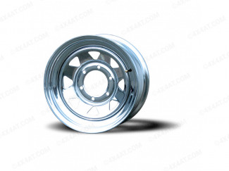 15x7 6-Stud Chrome Modular Steel Wheel 6x139 ET-12