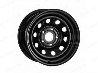 16X8 5 X 120 Vw Amarok Black Modular Steel Wheel