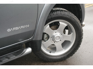 Cobra Grenada alloy wheel fitted to a Fiat Fullback