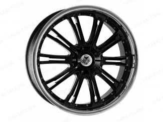 20X8.5 Peugeot 4007 Wolf Ve Black Alloy Wheels