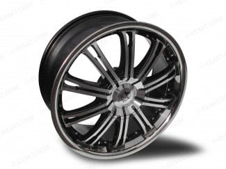 20 Inch Dodge Nitro Wolf Ve Machine Faced Black  4X4 Alloy Wheel 5:114