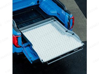 Heavy Duty Wide Chequer Plate Deck Bed Slide Ford Ranger