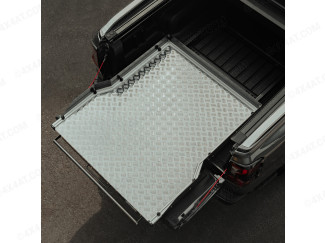 Heavy Duty Wide Chequer Plate Deck Bed Slide Ford Ranger