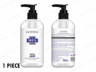 HAND GEL 300ML 75% ALCOHOL CONTENT UK SUPPLIER 4X4AT (EACH)