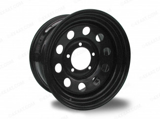 16 X 7 Landrover Rangerover Black Modular Steel Wheel