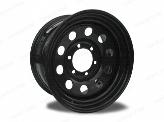 Toyota Landcruiser Black Modular Steel Wheel