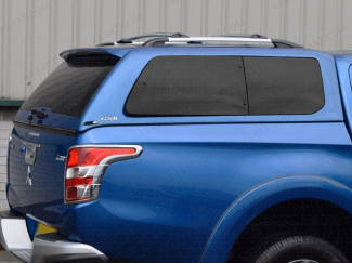 Alpha GSR truck top canopy fitted to a Mitsubishi L200