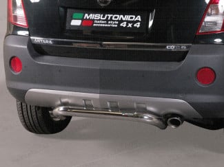 Vauxhall Opel Antara 2011- 63mm Stainless Steel Rear Protection Bar