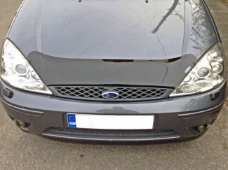 Ford Focus Mk1 1999 To 2005 Dark Smoke Bonnet Bug Shield