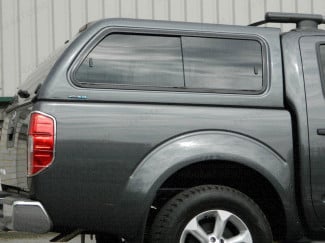 Nissan Navara D40 Double Cab Aeroklas Hard Top With  Side Windows