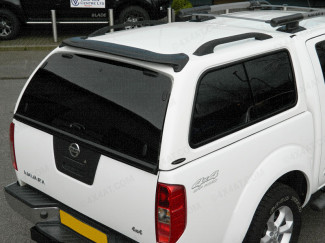 Carryboy Leisure Hardtop with windowed sides on Navara D40