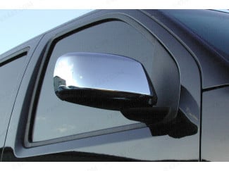 Nissan Navara D40 Detailing - Stainless Steel Mirror Covers