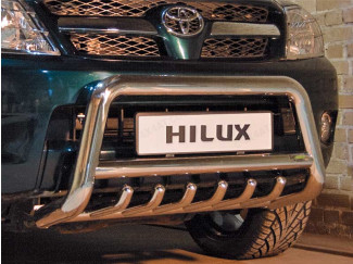 Toyota Hilux 2005-2012 Stainless Steel Front Bull Bar