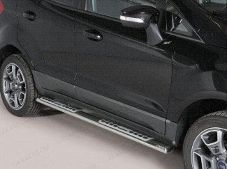 Ford EcoSport 2014- Stainless Steel Side Bars with Steps