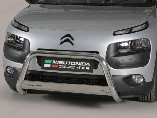 Citroen C4 Cactus 2014- Stainless Steel A-Bar Bull Bar