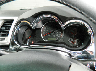 Toyota Hilux Mk7 2012 Onwards Chrome Dashboard Dial Surrounds