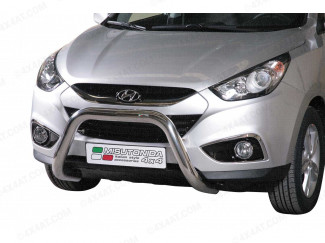 Hyundai IX35 2009-2015 76mm Stainless Steel Bull Bar