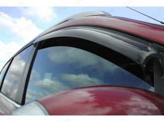 Dark smoke, tinted Ford Kuga 2008-2013 wind deflectors