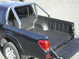 Mitsubishi L200 2009 On Long Bed Proform Bedliner - Over Rail