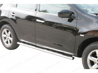Oval Side Bar Mach for the Nissan Murano 2008 Onwards