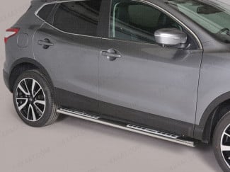 Misutonida Stainless Steel Side Steps for Nissan Qashqai