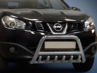 Nissan Qashqai 12-13 60mm A-Bar Stainless Steel Nudge Bar