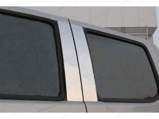 Ford Ranger 2006-2012 Stainless Steel Door Pillar Styling Trim