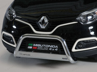 Stainless Steel 63mm A-Bar By Misutonida For Renault Captur 2013 Onwards