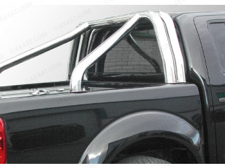 Stainless Steel Double Hoop Sports Roll Bar for L200 / D40 / Hilux