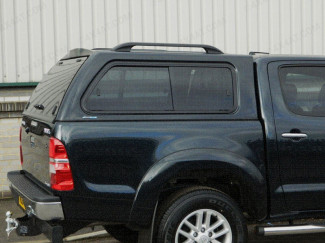 Toyota Hilux Mk6 Double Cab Aeroklas Hard Top With Side Windows