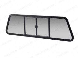 Alpha Sliding Bulkhead Window Option for Mitsubishi L200 Mk5 Curved Bed