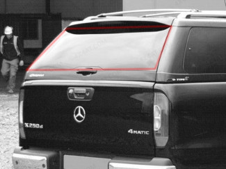 Alpha Canopy Type-E Rear Door Glass - Various Vehicles