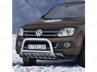 Volkswagen Amarok Stainless Steel Low A-Bar With X Bar And Bars
