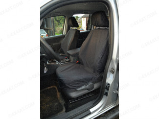 Fitted Waterproof Front Seat Covers, Pair, VW Amarok