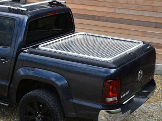 Ex-Demo Toyota Hilux 2004-2014 Mountain Top Chequer Lift-Up Tonneau Cover with Load Rail