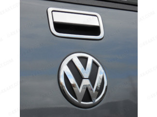 Volkswagen Amarok Tailgate Handle Cover And Surround Stainless Steel