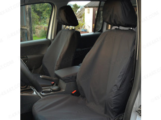 Fitted Waterproof Front Seat Covers, Pair, VW Amarok