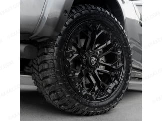 Ford Ranger Predator Panthera 20” Black Alloy Wheels 