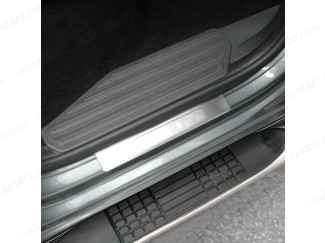 Volkswagen Amarok Stainless Steel Sill Guards Without Logo 4 Piece