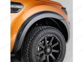 New Ford Ranger 2019 On Double Cab Standard 55MM Arches - Matt Black