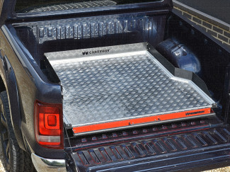 Chequer-Plate Deck Wide Heavy Duty Bed Slide For The VW Amarok