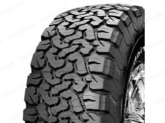 BF Goodrich All Terrain KO2 Tyre with Outlined white text