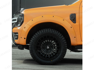 Ford Ranger 2023+ Wheel Arches with Black Rivets