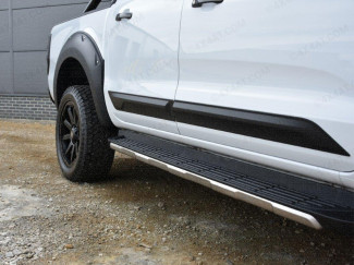 Ford Ranger Lower Door Trim - Composite ABS Body Protection Side Bars